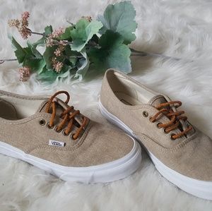 Burlap Vans